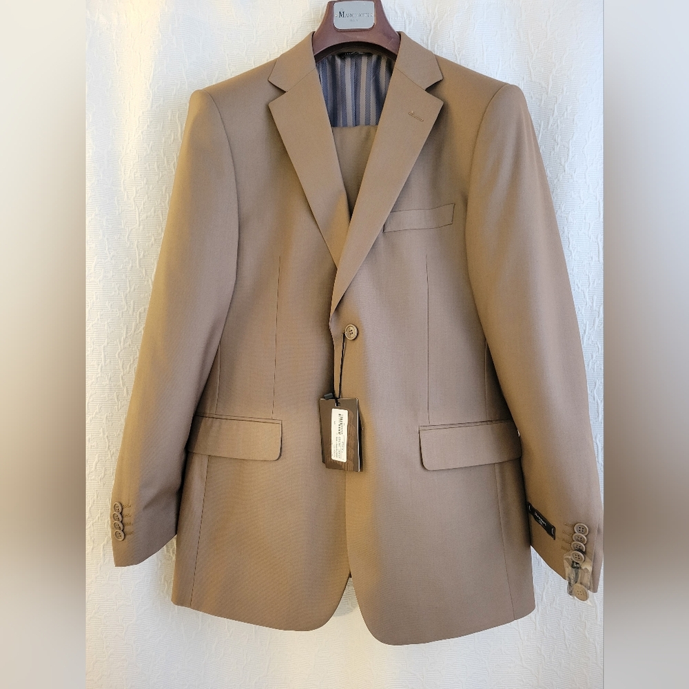 Tan Marchatti Suit - 2 Piece